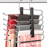 Wooden Pants Hanger – Solid, Adjustable, Space-Saving