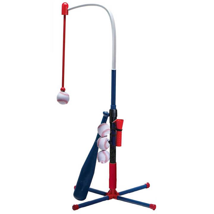 Kids Baseball Batting Tee Set – Adjustable Tee Stand for Boys & Girls, Toddlers to Youth