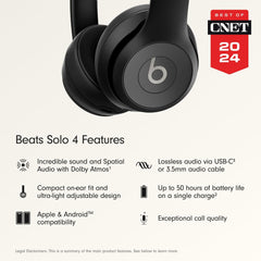 Beats Solo 4 – Wireless Bluetooth On-Ear Headphones