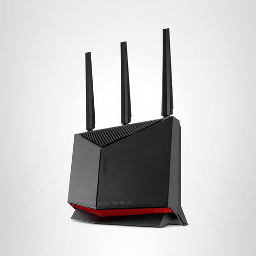 ASUS RT-BE86U BE6800 Dual-Band WiFi 7 Router, Supports 4096-QAM, MLO, AI WAN