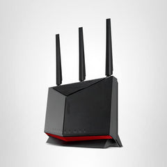 ASUS RT-BE86U BE6800 Dual-Band WiFi 7 Router, Supports 4096-QAM, MLO, AI WAN