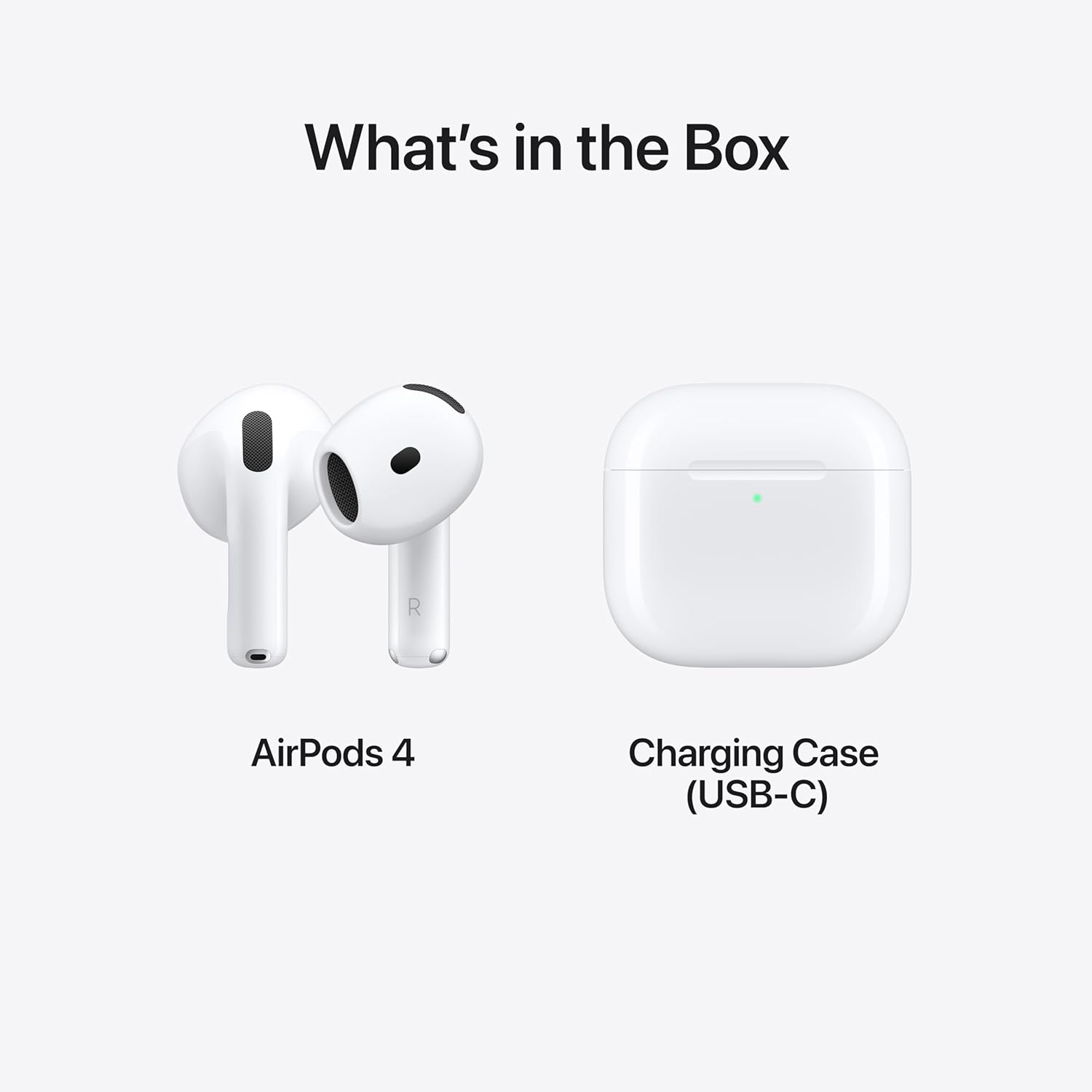 Apple AirPods 4 – Wireless Bluetooth Earbuds