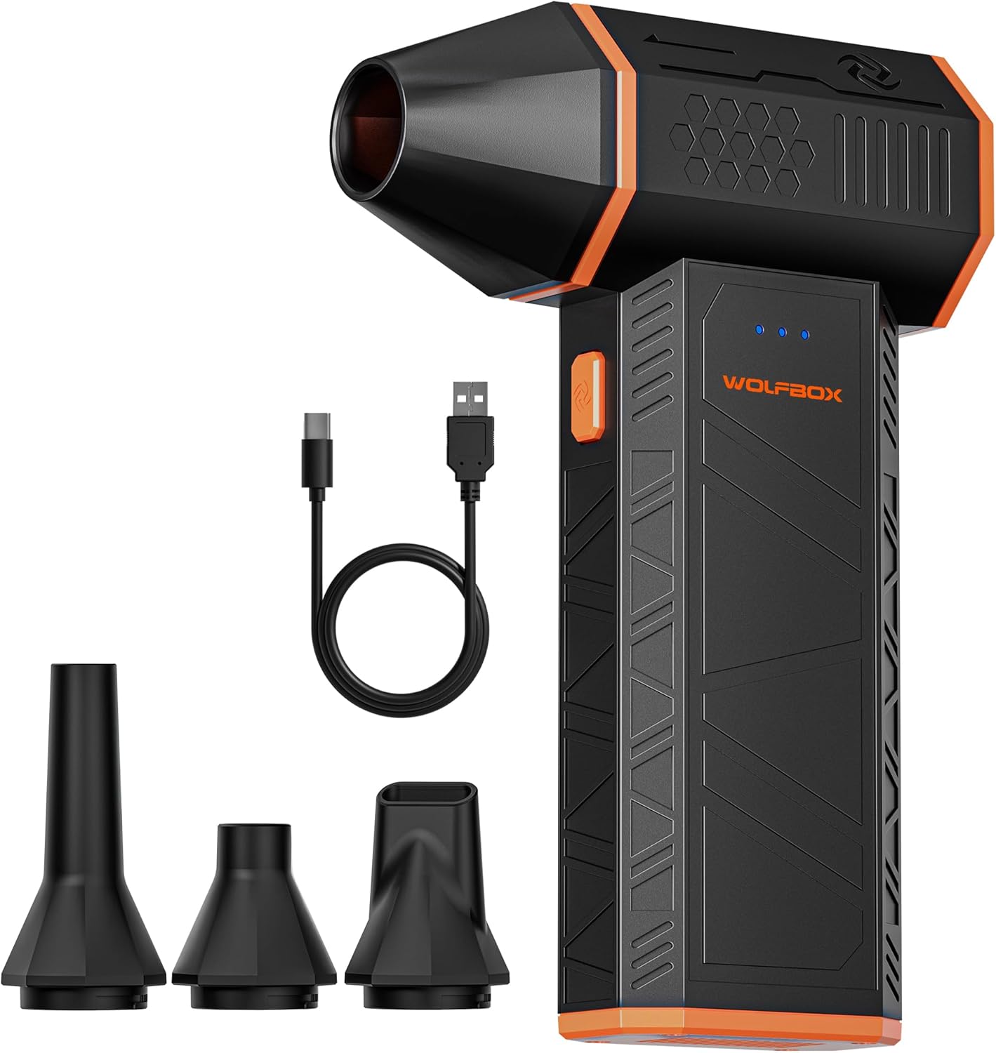 WOLFBOX MF50 Electric Compressed Air Duster – Fast Charging