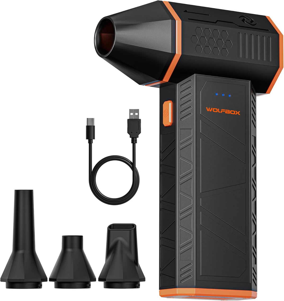 WOLFBOX MF50 Electric Compressed Air Duster – Fast Charging