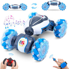 Gesture Sensing RC Stunt Car – 360° Rotating 4WD Hand-Controlled Toy for Kids