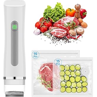 Compact Vacuum Sealer For Food Preservation,Portable Cordless Handheld