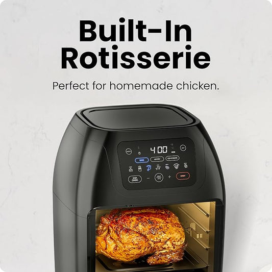 CHEFMAN Multifunctional Digital Air Fryer+ Rotisserie, Dehydrator, Convection Oven