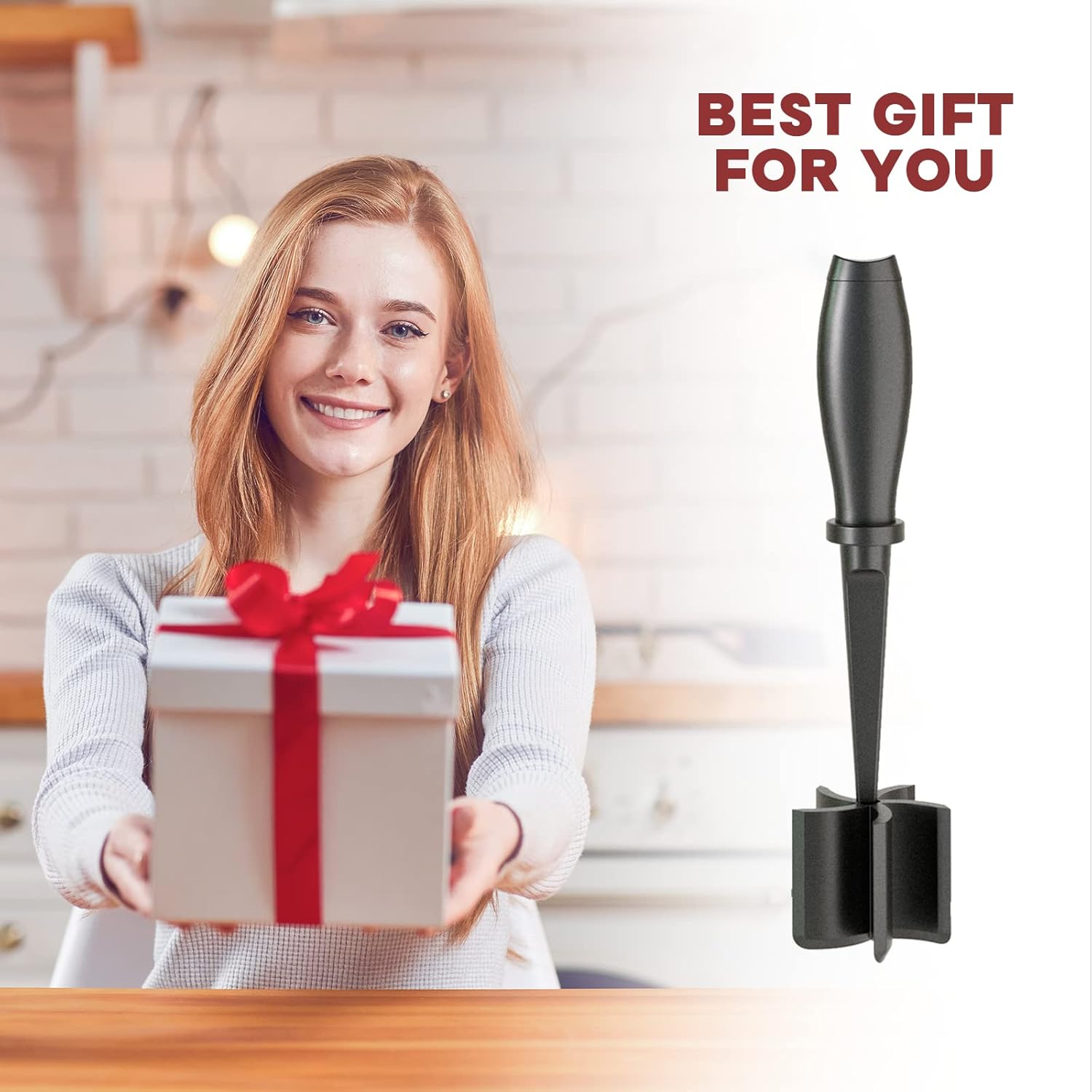 Premium Heat-Resistant Meat Chopper – Black