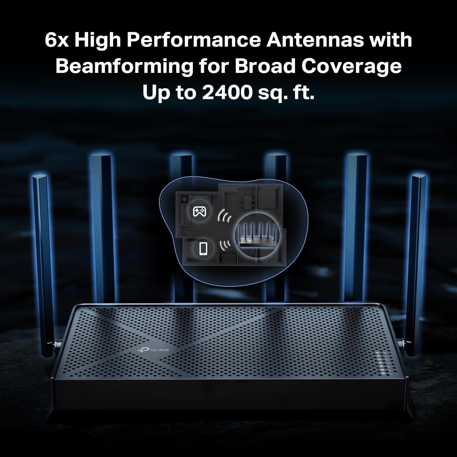 TP-Link Archer BE6500 Dual-Band Wi-Fi 7 Router (Archer BE400)