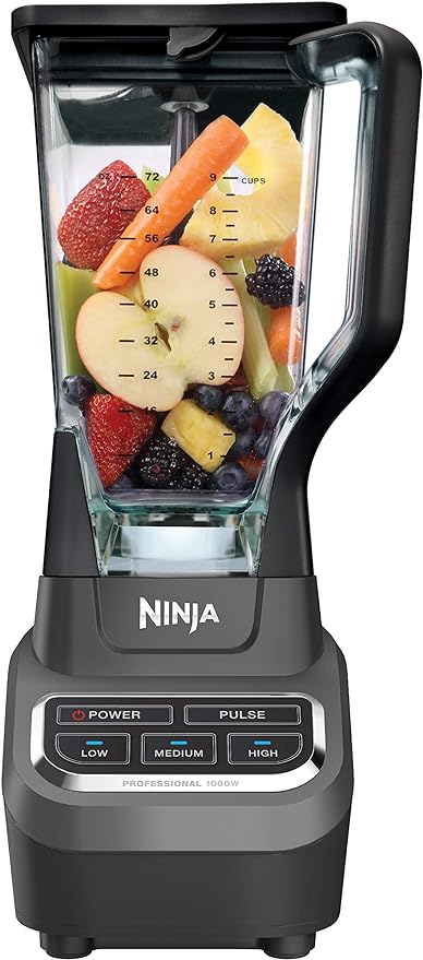 Ninja Professional Blender 1000W, Total Crushing Technology for Smoothies