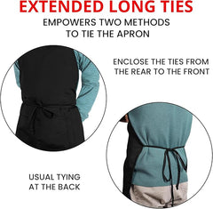 10-Pack Adjustable Chef Aprons – Waterproof with 2 Pockets