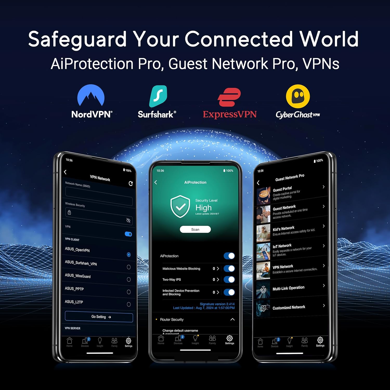 ASUS RT-BE86U BE6800 Dual-Band WiFi 7 Router, Supports 4096-QAM, MLO, AI WAN