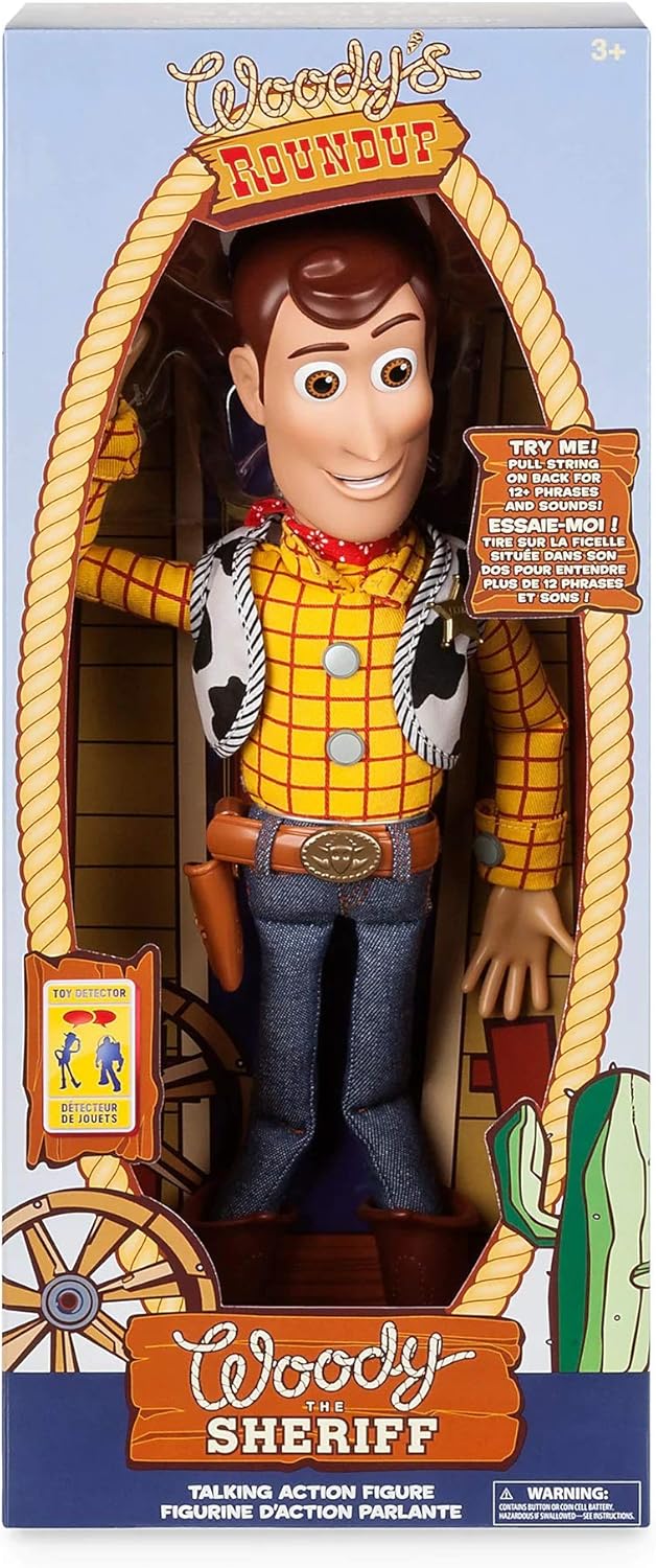 Sheriff Woody Talking Action Figure – Toy Story Sounds & Interactive Play