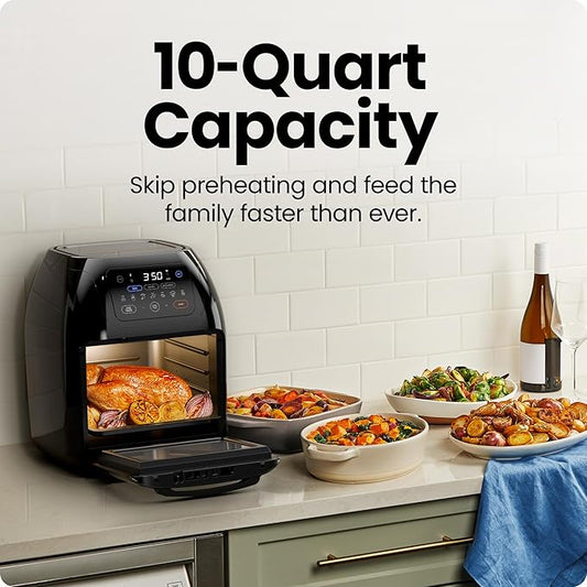 CHEFMAN Multifunctional Digital Air Fryer+ Rotisserie, Dehydrator, Convection Oven