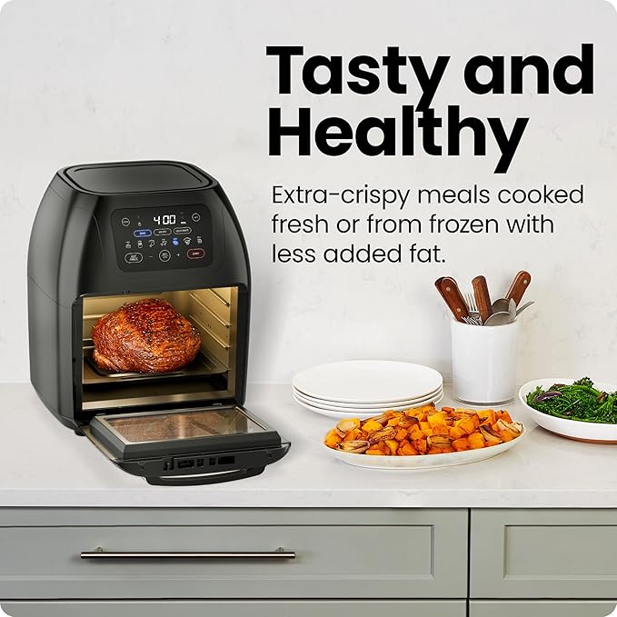 CHEFMAN Multifunctional Digital Air Fryer+ Rotisserie, Dehydrator, Convection Oven