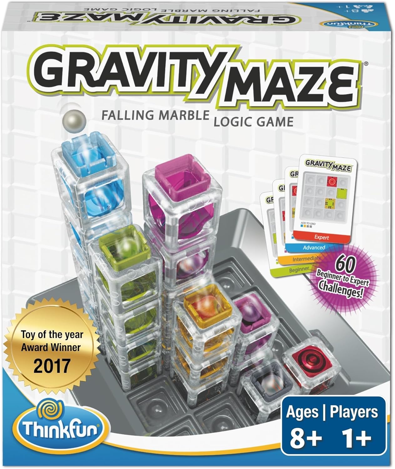 Gravity Maze Marble Logic Game – STEM Toy for Kids 8-12, Educational & Brain-Building Fun