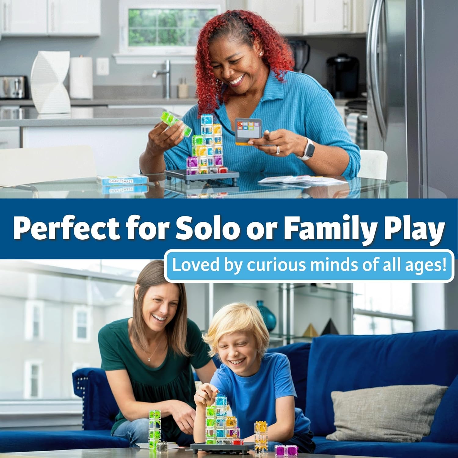 Gravity Maze Marble Logic Game – STEM Toy for Kids 8-12, Educational & Brain-Building Fun