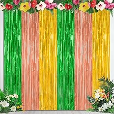 Hawaiian Luau Party Decorations – 161 Pcs Tropical Beach & Pool Party Supplies Set