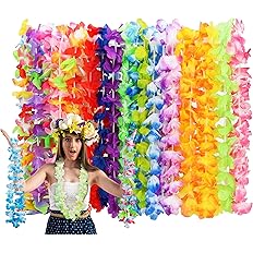 Hawaiian Luau Party Decorations – 161 Pcs Tropical Beach & Pool Party Supplies Set