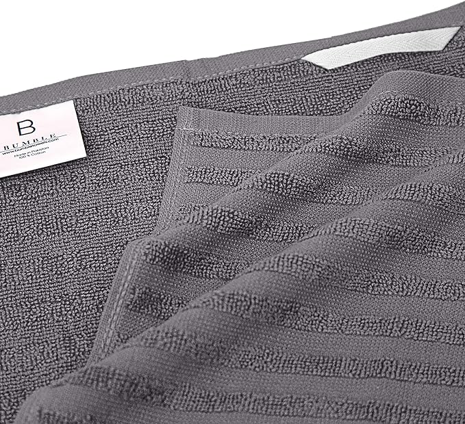 Premium Kitchen Towels | Large Cotton Kitchen Hand Towel | Flat & Terry Dish Cloths