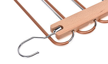 Wooden Pants Hanger – Solid, Adjustable, Space-Saving