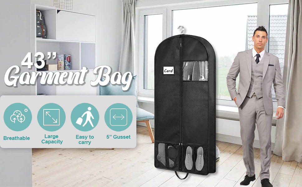 2-Pack 60 Garment Bags