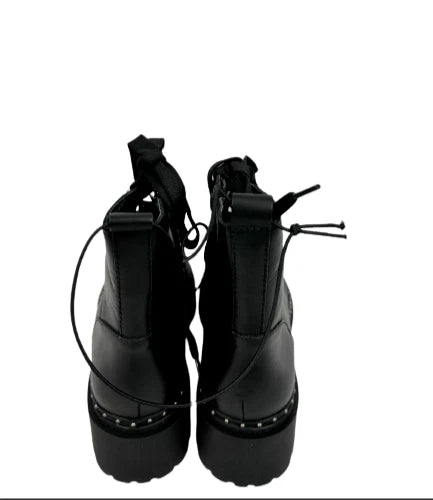Steve Madden Women's Rainier Fashion Boot | Ankle Lace Up Combat Boots